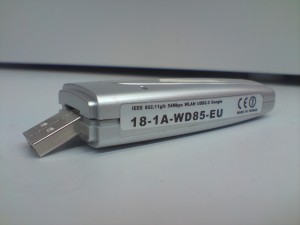 How not to treat a wireless LAN adapter. How not to treat a wireless LAN adapter.